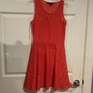 Orange size small tank top dress